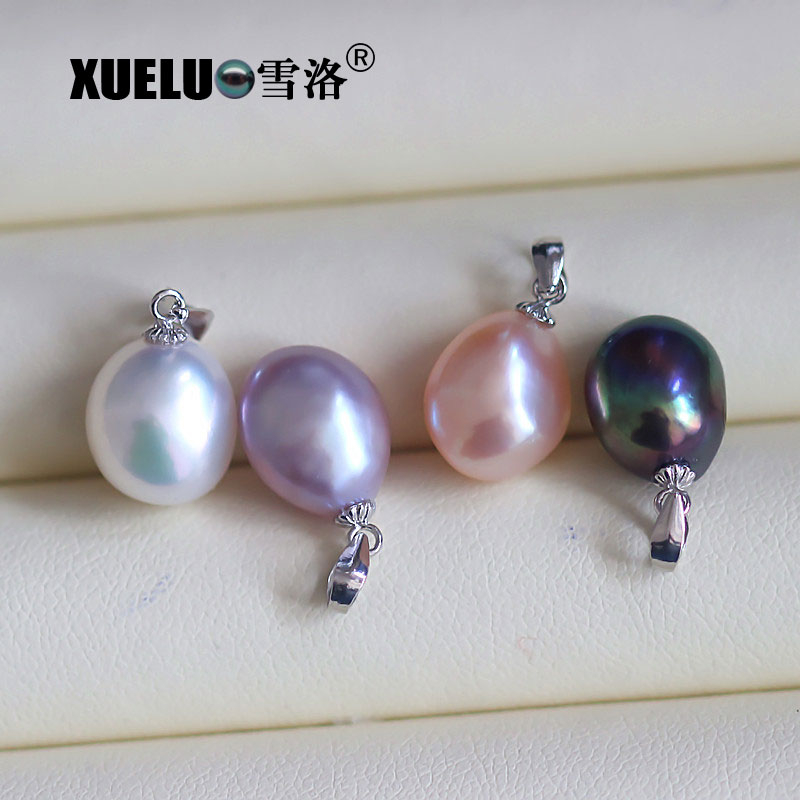  Fashion Jewelry Baroque Original Natural Freshwater Pearl Pendant (XL120039) 