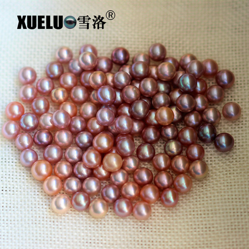 6-7mm Baroque Multi-color Freshwater Loose Pearl Beads(XL110018)