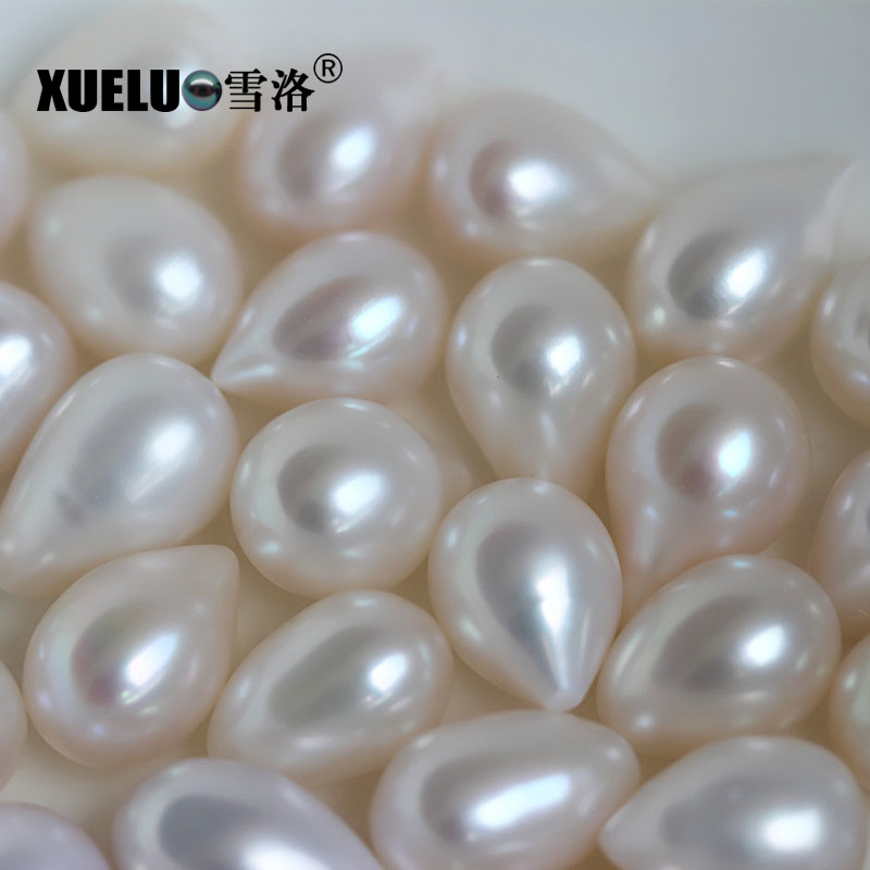  10-11mm Tear Drop Freshwater Loose Pearls Beads(XL110006)