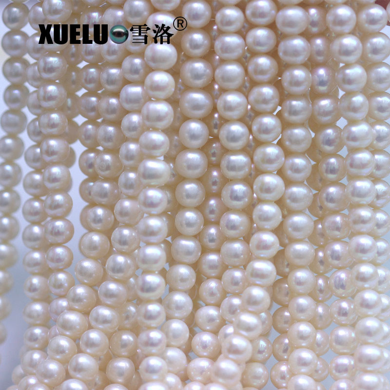 8-9mm AAA Potato Round Pearl Supplier Genuine Cultured Fresh Water Pearl (XL180099) 