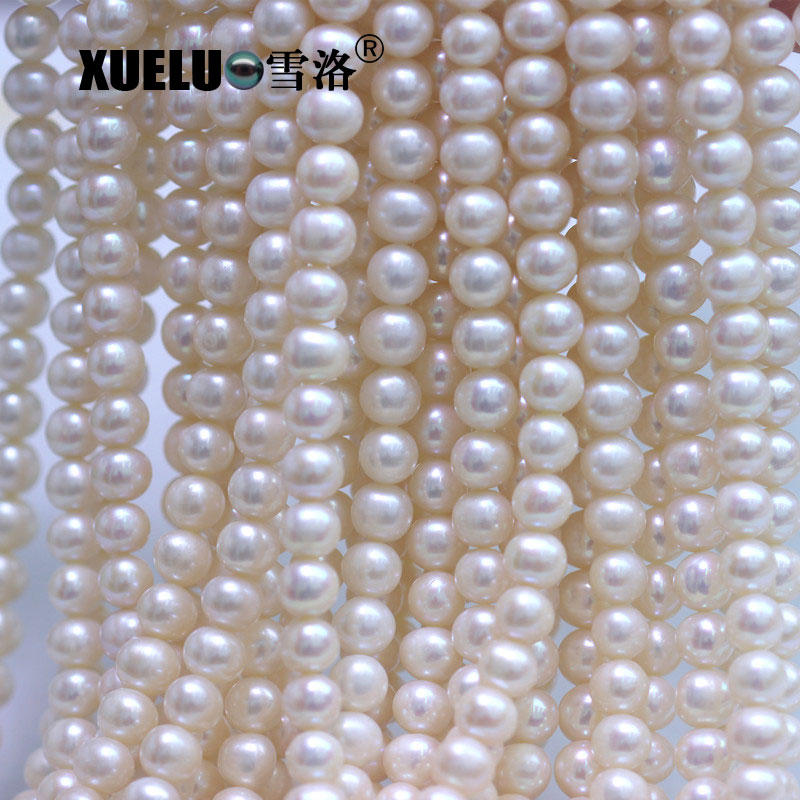 8-9mm AAA Potato Round Pearl Supplier Genuine Cultured Fresh Water Pearl (XL180099) 