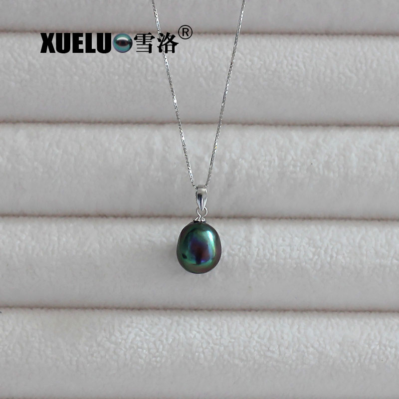  Fashion Jewelry Baroque Original Natural Freshwater Pearl Pendant (XL120039) 