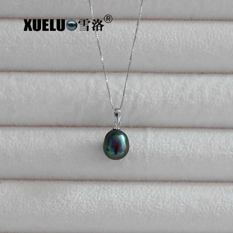  Fashion Jewelry Baroque Original Natural Freshwater Pearl Pendant (XL120039) 