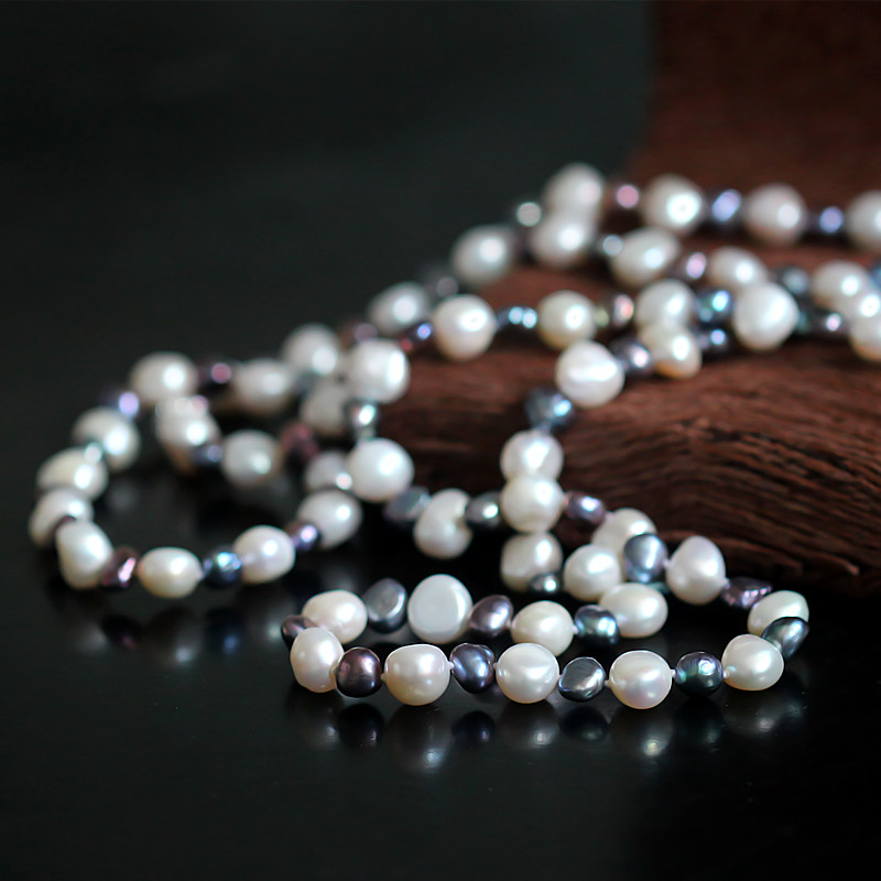 Fashion Freshwater Pearl Necklace(XL120003)