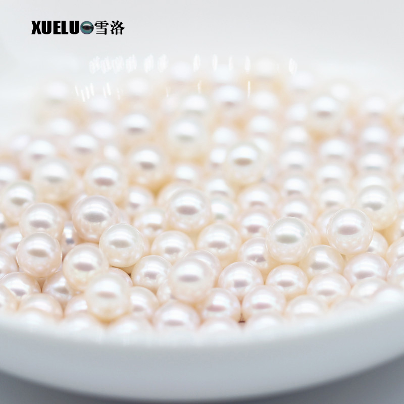 6mm AAAA White Natural Cultured Freshwater Pearls (XL110052)