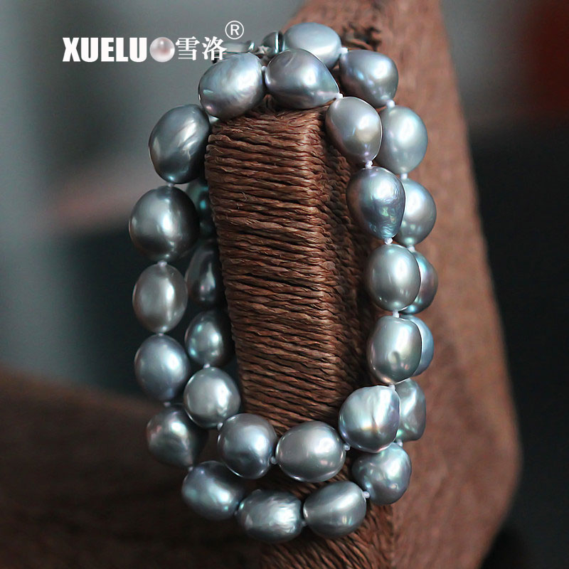 12-13mm AAA Quality Large Baroque Freshwater Pearl Necklace（XL120095）