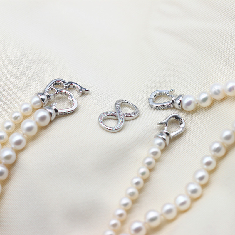 Fashion Double Strands Freshwater Pearl Necklace(XL120100)