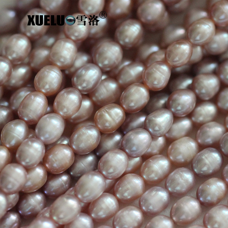 Cheap Natural White Oval / Rice Cultrued Freshwater Pearls Wholesale (XL180007-W)