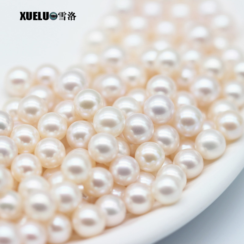 6mm AAAA White Natural Cultured Freshwater Pearls (XL110052)