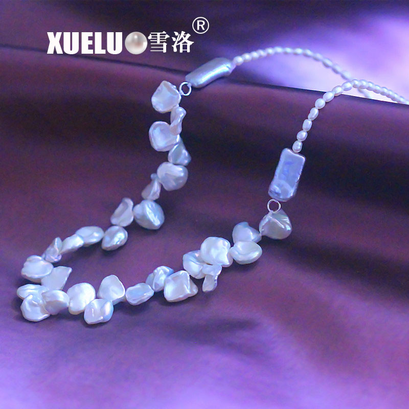 Fashion Gorgeous Original Natural Fresh Water Pearl Necklace Design (XL120056) 