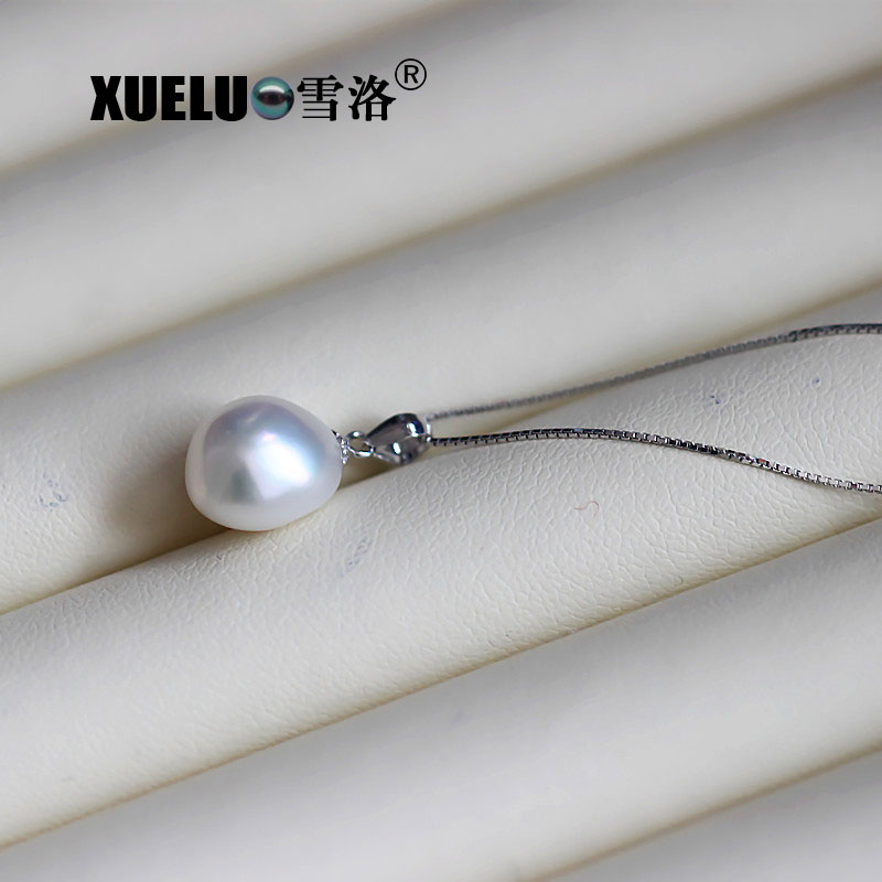  Fashion Jewelry Baroque Original Natural Freshwater Pearl Pendant (XL120039) 