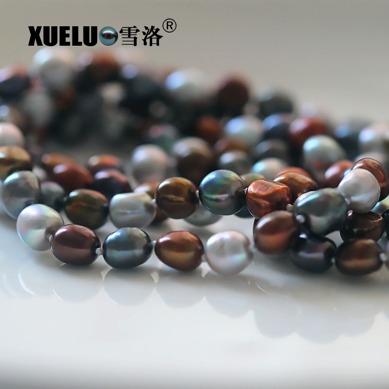  Lovely Fashion Pearl Jewelry Natural Freshwater Pearl Necklace (XL120034) 