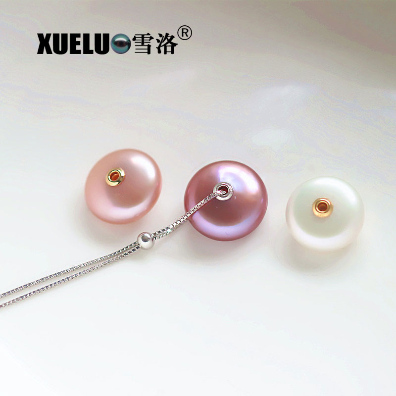 Charming Jewelry Fashion Coin Natural Freshwater Pearl Necklace (XL120040) 