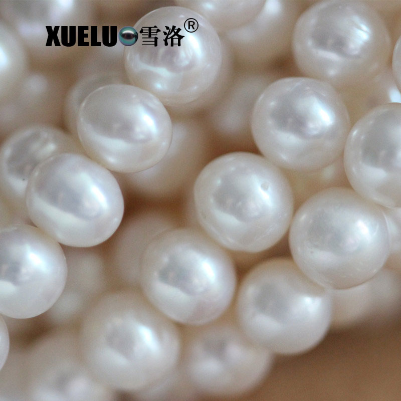 7-8mm a+ Round Natural Genuine Cultured Fresh Water Pearl Strings (XL180013)