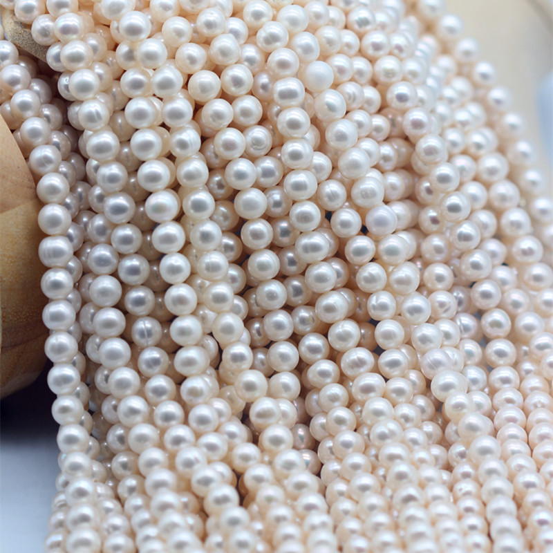  8-9mm AA Round Natural Cultured Freshwater Pearl Strings Wholesale, Zhuji Pearl (XL180112) 