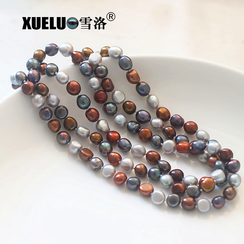  Lovely Fashion Pearl Jewelry Natural Freshwater Pearl Necklace (XL120034) 
