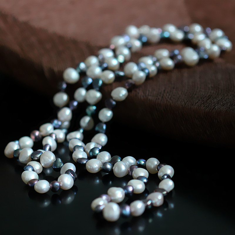  Fashion Freshwater Pearl Necklace(XL120003)