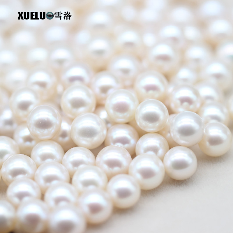 6mm AAAA White Natural Cultured Freshwater Pearls (XL110052)