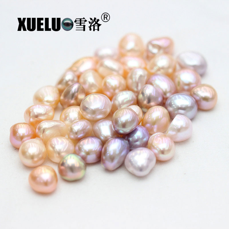 10-11mm Nugget Baroque Freshwater Loose Pearls Beads(XL110011)