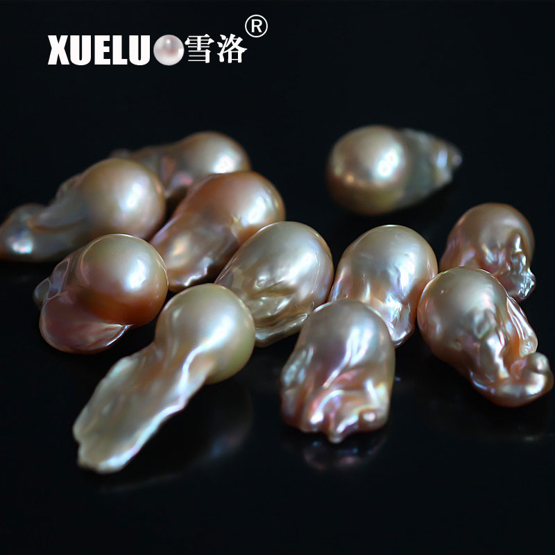18-20mm Large Baroque Multi-color Freshwater Loose Pearls Beads(XL110016)