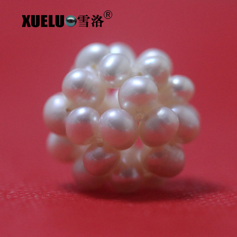 2-3mm Round White Freshwater Pearls Ball Beads(XL110023)