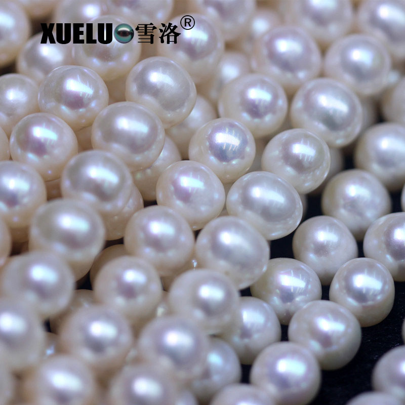 8-9mm AAA Potato Round Pearl Supplier Genuine Cultured Fresh Water Pearl (XL180099) 