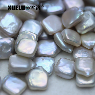 10*10mm Small Square Freshwater Loose Pearls Beads (XL110024)