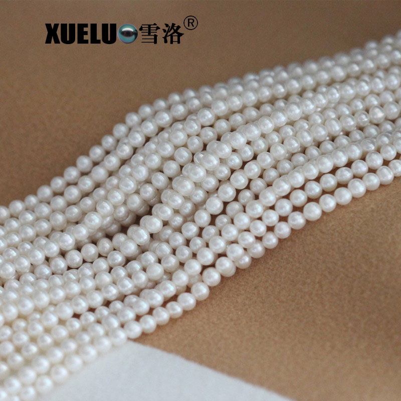 5-6mm a+ Quality Natural Genuine Round Cultured Fresh Water Pearls (XL180012)