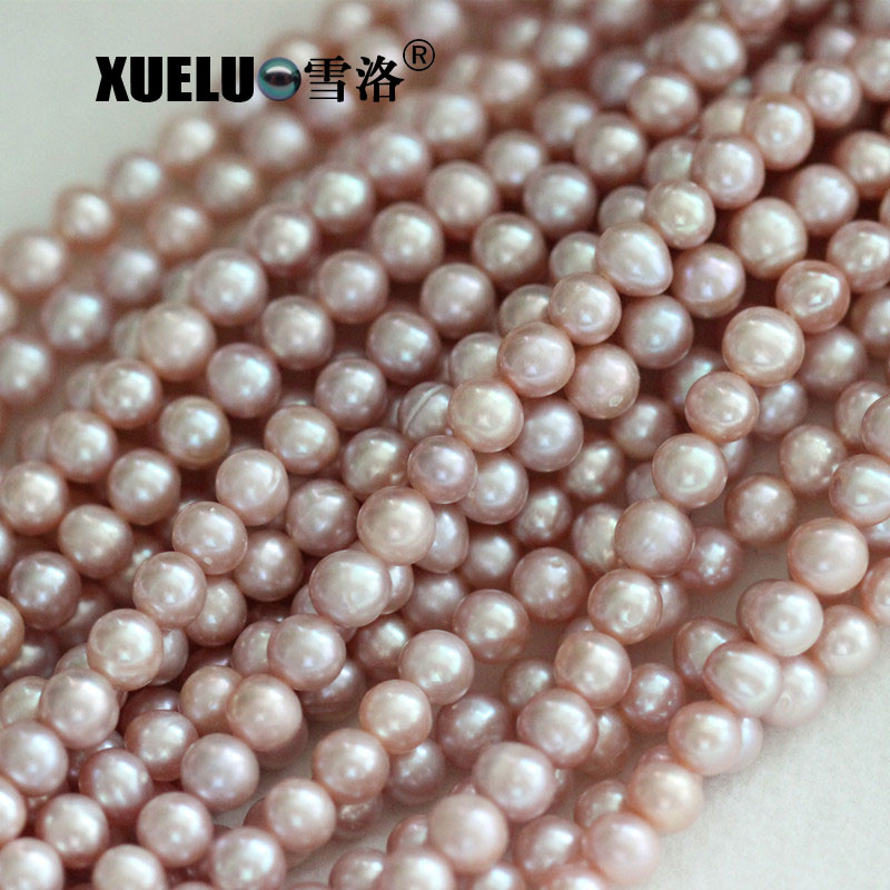 7-8mm Cheap Round Natural Cultured Freshwater Pearl Strings Farm (XL180017)