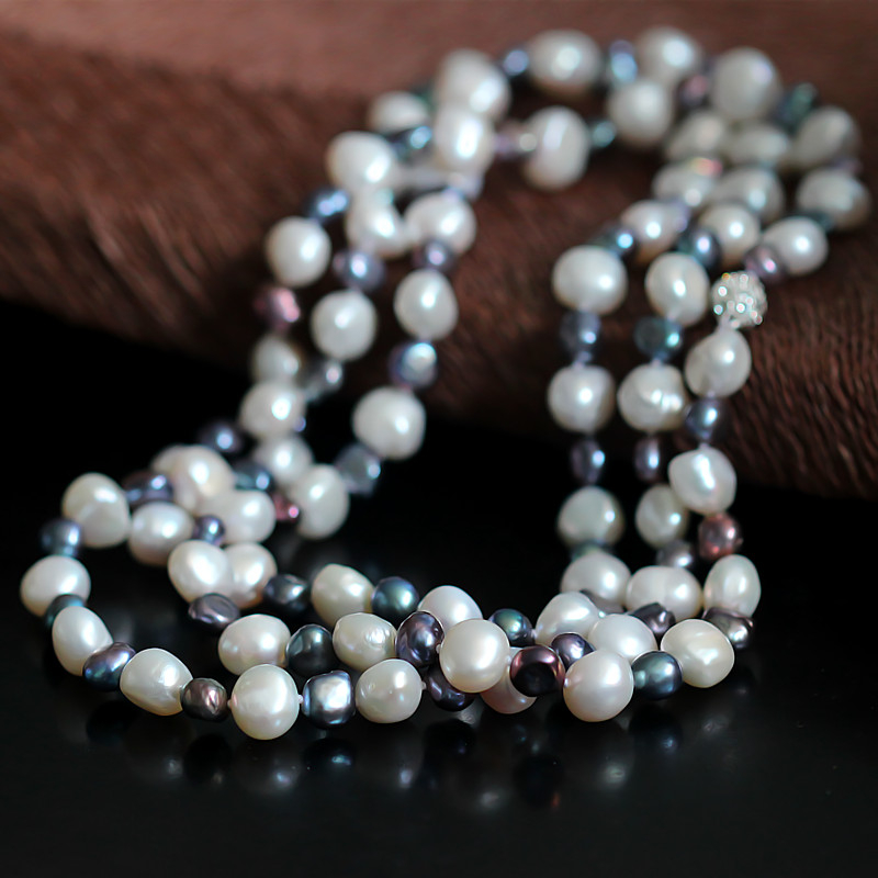  Fashion Freshwater Pearl Necklace(XL120003)