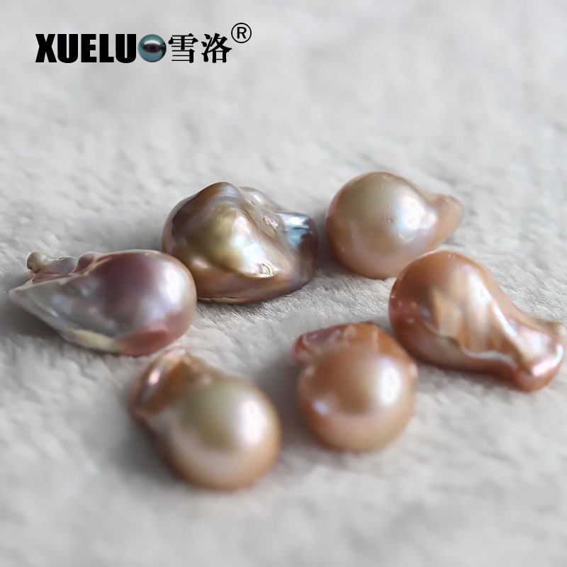 18-20mm Large Baroque Multi-color Freshwater Loose Pearls Beads(XL110016)
