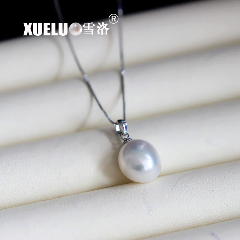  Fashion Jewelry Baroque Original Natural Freshwater Pearl Pendant (XL120039) 