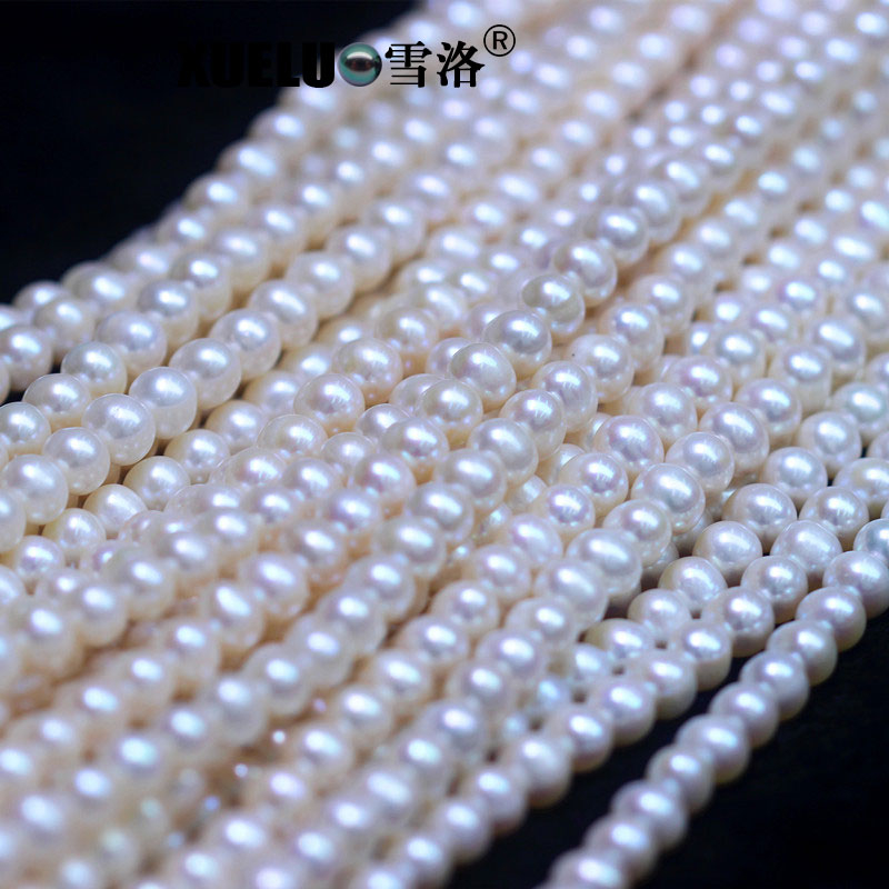 8-9mm AAA Potato Round Pearl Supplier Genuine Cultured Fresh Water Pearl (XL180099) 
