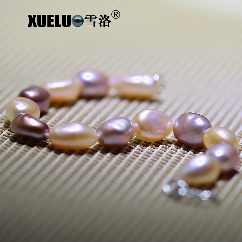 Fashion Multicolor Baroque Chinese Cultured Freshwater Pearl Bracelet (XL150066)