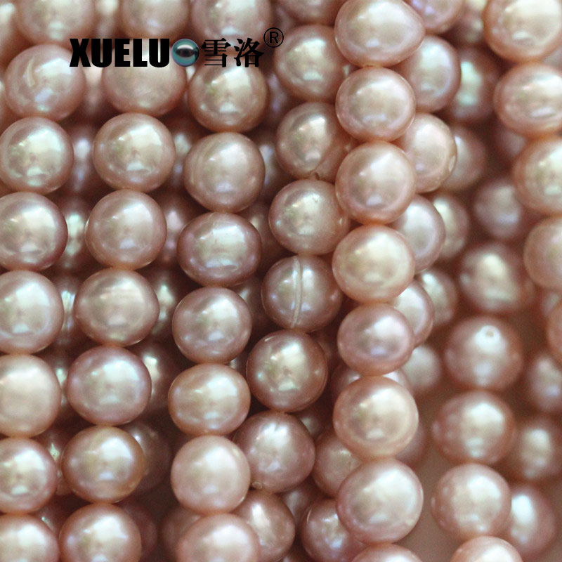 7-8mm Cheap Round Natural Cultured Freshwater Pearl Strings Farm (XL180017)